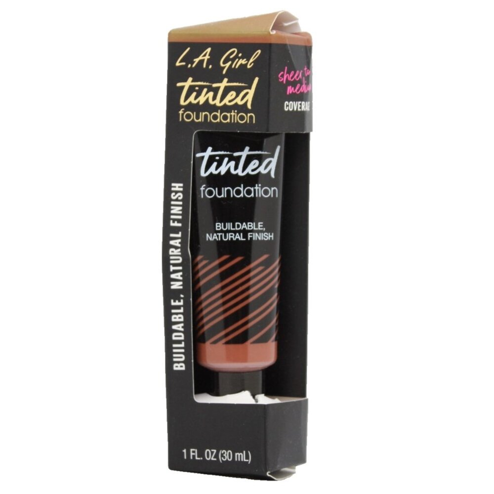 L.A. Girl Tinted Foundation Walnut 1 fl oz (30ml) New in Box